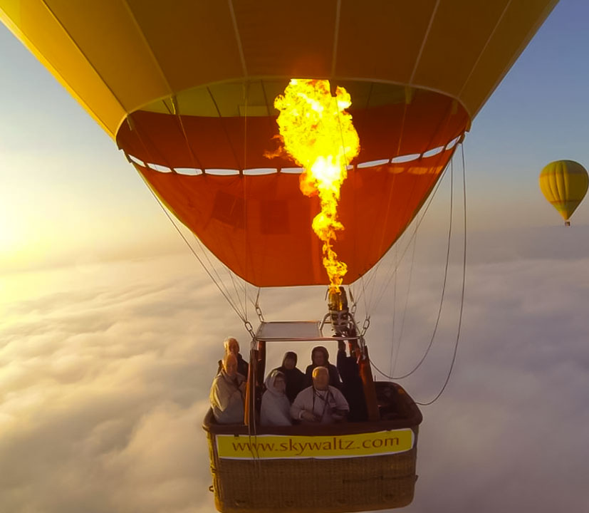 HOT AIR BALLOON RIDE